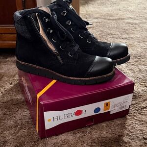Hubbard Black Ankle Boots